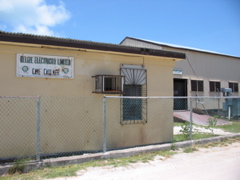 Power station for Caye Caulker